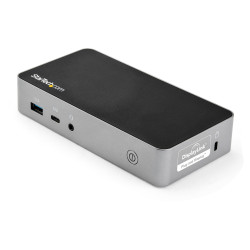 StarTech.com DK30CHHPDEU Docking Station USB-C - Replicador de Puertos USB Tipo C de 2 Puertos HDMI para Dos Monitores -