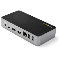 StarTech.com DK30CHHPDEU Docking Station USB-C - Replicador de Puertos USB Tipo C de 2 Puertos HDMI para Dos Monitores - 2