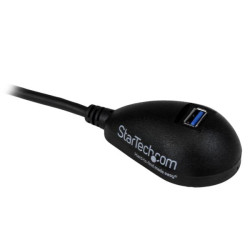 StarTech.com USB3SEXT5DKB Cable de 1,5m de Extensión USB 3.0 SuperSpeed Tipo A - Macho a Hembra, 1,5 m, USB A, USB A, USB 3.2 2