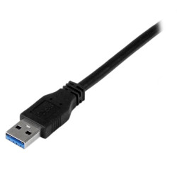 StarTech.com USB3CAB1M Cable Certificado 1m USB 3.0 Super Speed USB B Macho a USB A Macho Adaptador para Impresora - Negro, 1 2
