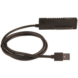 StarTech.com USB312SAT3 Cable SATA a USB - USB 3.1 (10Gbps) - UASP, Negro, Actividad, Poder, CE, FCC, REACH, ASMedia - ASM1351,