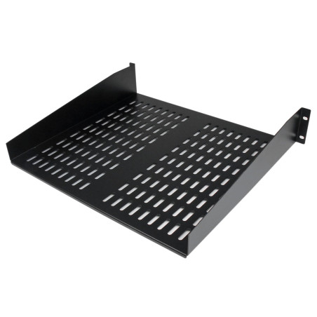 StarTech.com CABSHELFV Estante Bandeja Ventilado Cantilever para Armario Rack de Servidores 2U Profundidad Fija - 22kg,