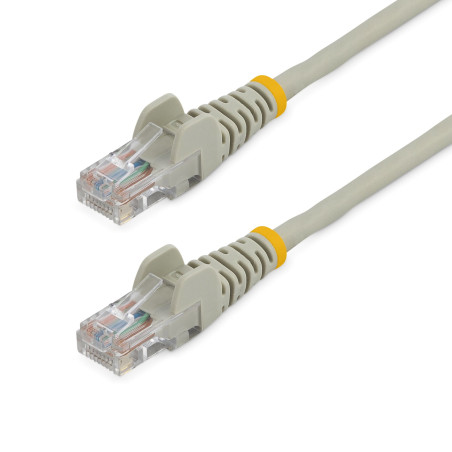 StarTech.com 45PAT7MGR Cable de Red de 7m Gris Cat5e Ethernet RJ45 sin Enganches, 7 m, Cat5e, U/UTP (UTP), RJ-45, RJ-45, Gris