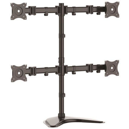 StarTech.com ARMBARQUAD Base de Soporte Ajustable VESA para 4 Monitores de hasta 27 Pulgadas, Independiente, 8 kg, 33 cm (13"),