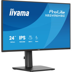 iiyama XB2496HSC-B1 ProLite XB2496HSC-B1, 60,5 cm (23.8"), 1920 x 1080 Pixeles, Full HD, LED, 3 ms, Negro