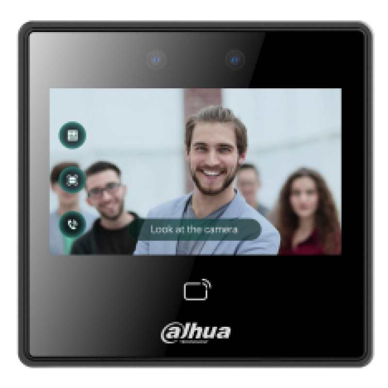 Dahua Technology DHI-ASI3213A-W DHI-ASI3213A-W, Terminal de reconocimiento facial, Lector de código de acceso, Wifi, Lector de