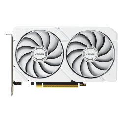 ASUS 90YV0LG3-M0NA00 Dual -RX9060XT-16G-WHITE, Radeon RX 9060 XT, 16 GB, GDDR6, PCI Express 5.0, 2 Ventilador(es)