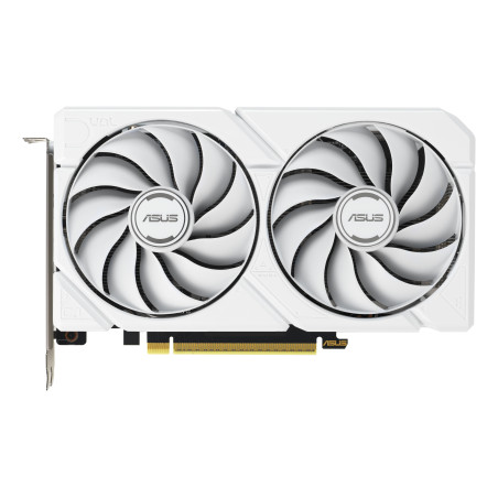 ASUS 90YV0LG3-M0NA00 Dual -RX9060XT-16G-WHITE, Radeon RX 9060 XT, 16 GB, GDDR6, PCI Express 5.0, 2 Ventilador(es)