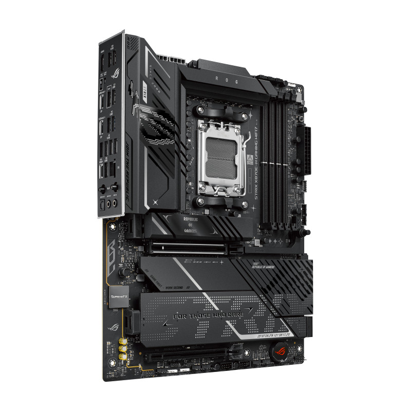 ASUS 90MB1M90-M0EAY0 ROG STRIX X870E-H GAMING WIFI7, AMD, Zócalo AM5, AMD Ryzen 7000 Series, AMD Ryzen 8000 Series, AMD Ryzen