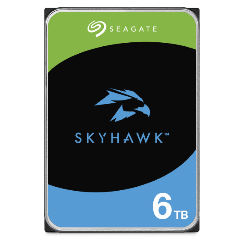 Seagate ST6000VX009 SkyHawk ST6000VX009, 6 TB, 256 MB, 3.5", Serial ATA III