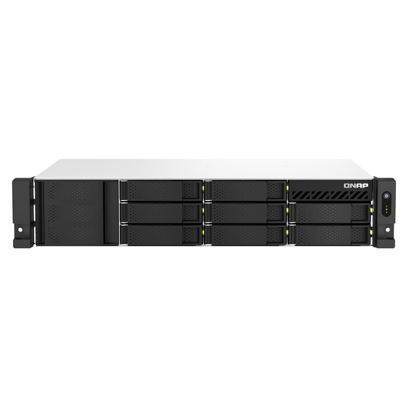 QNAP TS-864EU-RP-8G TS-864EU-RP-8G, NAS, Bastidor (2U), Intel® Celeron®, N5095, 8 GB, DDR4