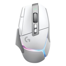 Logitech G 910-006171 G502 X PLUS, mano derecha, Óptico, RF inalámbrico, 25600 DPI, Blanco 2