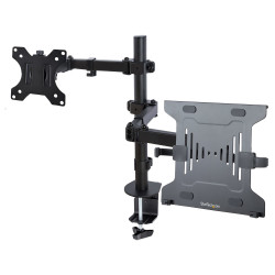 StarTech.com A2-LAPTOP-DESK-MOUNT Brazo Soporte Ajustable para Monitor con Bandeja VESA para un Ordenador Portátil de 4,5kg y