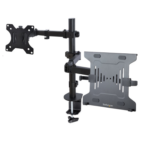 StarTech.com A2-LAPTOP-DESK-MOUNT Brazo Soporte Ajustable para Monitor con Bandeja VESA para un Ordenador Portátil de 4,5kg y