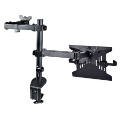 StarTech.com A2-LAPTOP-DESK-MOUNT Brazo Soporte Ajustable para Monitor con Bandeja VESA para un Ordenador Portátil de 4,5kg y 2