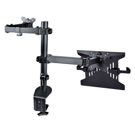 StarTech.com A2-LAPTOP-DESK-MOUNT Brazo Soporte Ajustable para Monitor con Bandeja VESA para un Ordenador Portátil de 4,5kg y