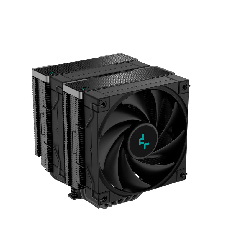 DeepCool R-AK620-BKNNMT-G-1 AK620 ZERO DARK, Refrigerador de aire, 12 cm, 500 RPM, 1850 RPM, Negro