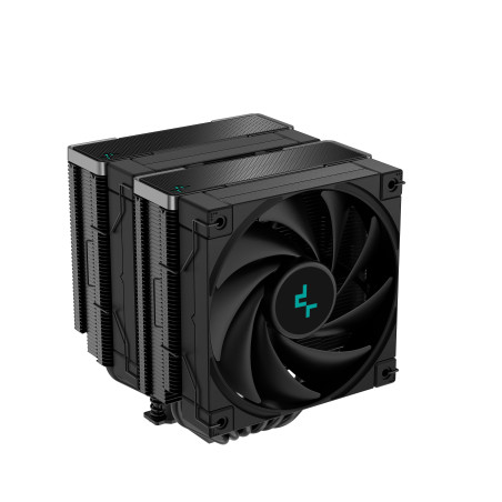 DeepCool R-AK620-BKNNMT-G-1 AK620 ZERO DARK, Refrigerador de aire, 12 cm, 500 RPM, 1850 RPM, Negro