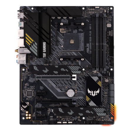 ASUS 90MB19U0-M0EAY0 TUF GAMING B550-PLUS WIFI II, AMD, Zócalo AM4, AMD Ryzen 3000 Series, Zócalo AM4, DDR4-SDRAM, 128 GB