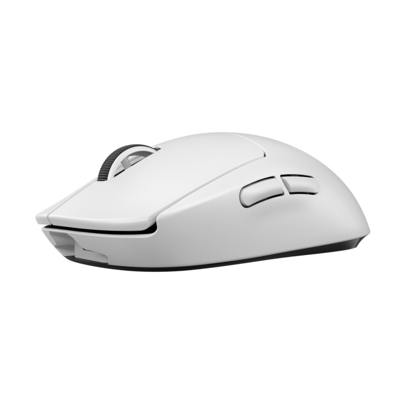 Logitech G 910-005943 910-005943, mano derecha, RF inalámbrico, 25600 DPI, 1 ms, Blanco