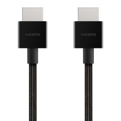 Belkin AV10176BT2M-BLK AV10176BT2M-BLK, 2 m, HDMI tipo A (Estándar), HDMI tipo A (Estándar), 7680 x 4320 Pixeles, 48 Gbit/s,