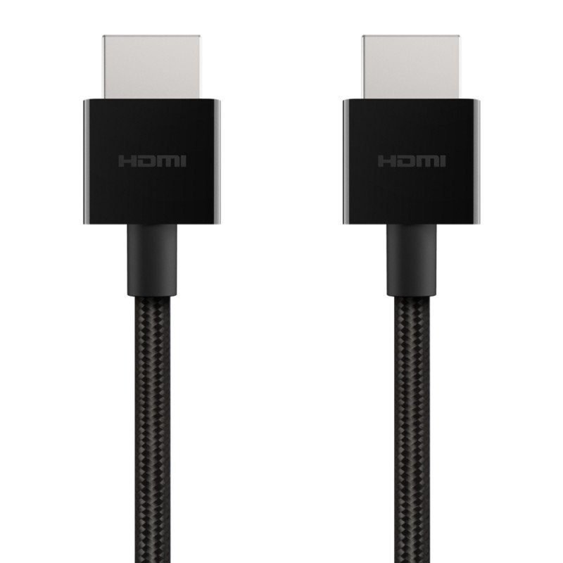 Belkin AV10176BT2M-BLK AV10176BT2M-BLK, 2 m, HDMI tipo A (Estándar), HDMI tipo A (Estándar), 7680 x 4320 Pixeles, 48 Gbit/s,