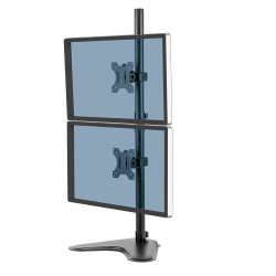 Fellowes 8044001 Seasa 8044001, Independiente, 8 kg, 81,3 cm (32"), 100 x 100 mm, Ajustes de altura, Negro
