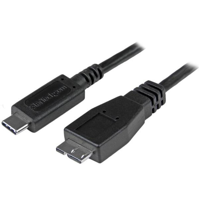 StarTech.com USB31CUB50CM Cable Adaptador de 50cm USB-C a Micro USB-B - USB 3.1 (10Gbps) USB Tipo C, 0,5 m, USB C, Micro-USB B,