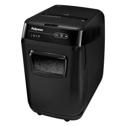 Fellowes 4653601 AutoMax 200C, Corte cruzado, 23 cm, 4 x 38 mm, 32 L, 200 hojas, 3350 mm/min