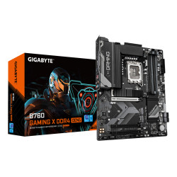 GIGABYTE B760 GAMING X D4 GEN5 B760 GAMING X DDR4 GEN5 Placa Base – Compatible con procesadores Intel Core 14ᵃ generación,