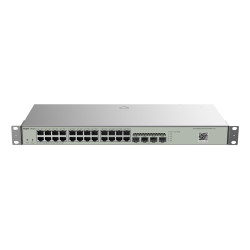 Ruijie Networks RG-NBS3100-24GT4SFP-V2 RG-NBS3100-24GT4SFP-V2, Gestionado, L2, Gigabit Ethernet (10/100/1000), Montaje en rack