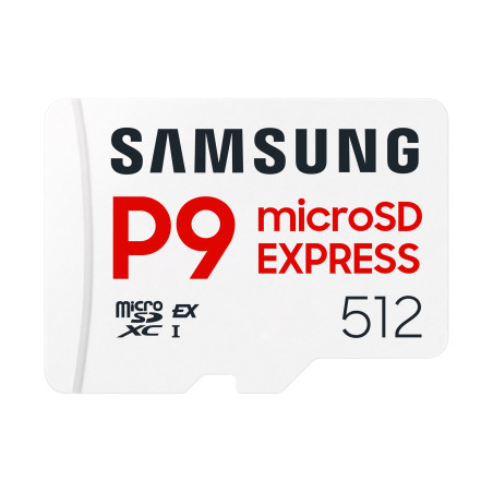 Samsung MB-MK512T/WW MB-MK512T, 512 GB, MicroSDXC, UHS-I, 800 MB/s, Class 3 (U3), V30