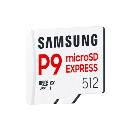 Samsung MB-MK512T/WW MB-MK512T, 512 GB, MicroSDXC, UHS-I, 800 MB/s, Class 3 (U3), V30