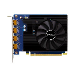 Sparkle Technology SA310F-4G Intel Arc A310 OMNI View, Arc A310, 4 GB, GDDR6, 64 bit, 7680 x 4320 Pixeles, PCI Express x8 4.0