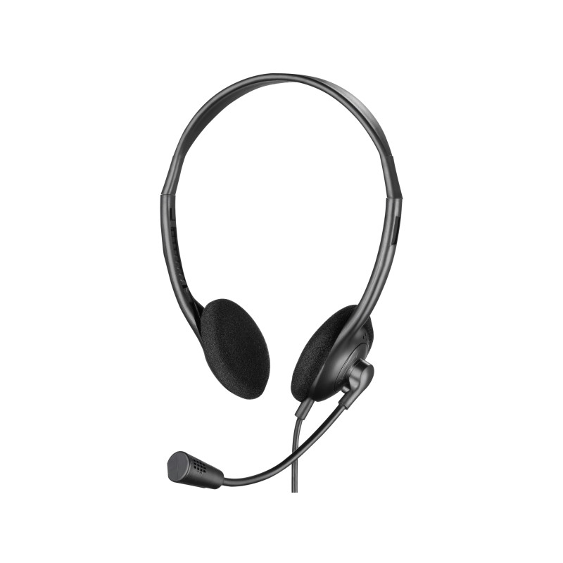 Sandberg 825-30 825-30, Alámbrico, Oficina/Centro de llamadas, 20 - 20000 Hz, 70 g, Auriculares, Negro