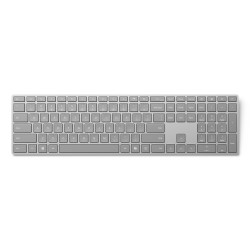 Microsoft EP2-04148 Surface Keyboard (2nd Edition), Completo (100%), Inalámbrico, Bluetooth, Gris