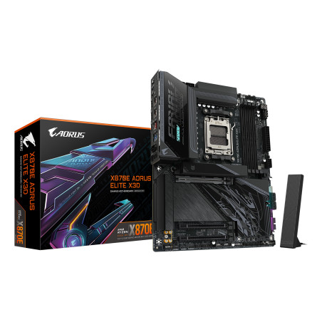 GIGABYTE X870E A ELITE X X870E AORUS ELITE X3D Placa Base – Compatible con procesadores AMD Ryzen 9000, VRM digital de 16+2+2