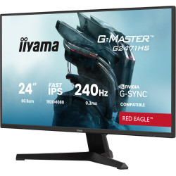 iiyama G2471HS-B1 G-MASTER G2471HS-B1, 60,5 cm (23.8"), 1920 x 1080 Pixeles, Full HD, Negro 2