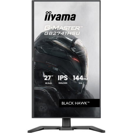 iiyama GB2741HSU-B1 G-MASTER GB2741HSU-B1, 68,6 cm (27"), 1920 x 1080 Pixeles, Full HD, LED, Negro