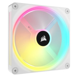 Corsair CO-9051007-WW iCUE LINK QX140 RGB, Ventilador, 14 cm, 480 RPM, 2000 RPM, Blanco