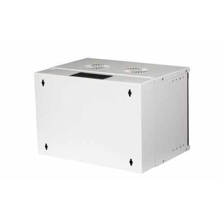 Equip EWM-07-5440-G EWM-07-5440-G, Bastidor de pared, 7U, Bloqueo del teclado, 9,06 kg, Gris claro