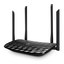 TP-Link ARCHER A6 AC1200, Wi-Fi 5 (802.11ac), Doble banda (2,4 GHz / 5 GHz), Ethernet, Negro, Router de sobremesa