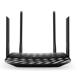 TP-Link ARCHER A6 AC1200, Wi-Fi 5 (802.11ac), Doble banda (2,4 GHz / 5 GHz), Ethernet, Negro, Router de sobremesa 2