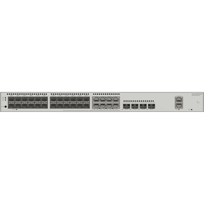 HUAWEI eKit 98012532 S310 Series S310-24ST4X, Gestionado, L2+, Gigabit Ethernet (10/100/1000), Montaje en rack, 1U