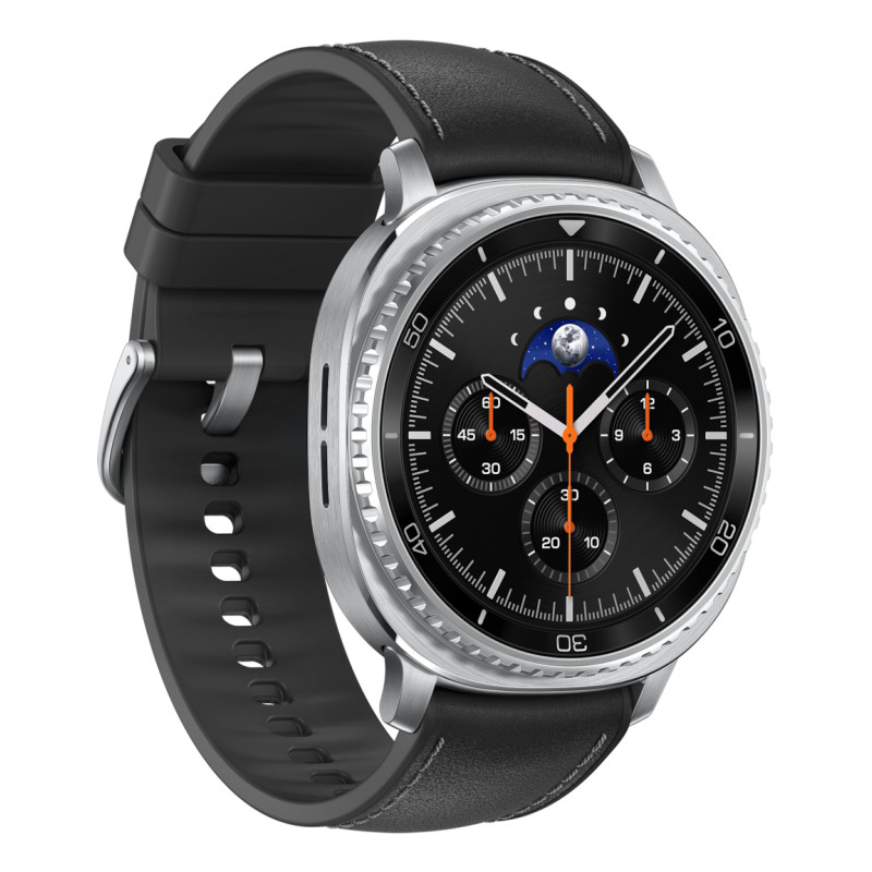 Samsung SM-L500NZKAEUB Galaxy Watch8 Classic (Bluetooth, 46 mm), 3,3 cm (1.3"), AMOLED, Pantalla táctil, 64 GB, GPS