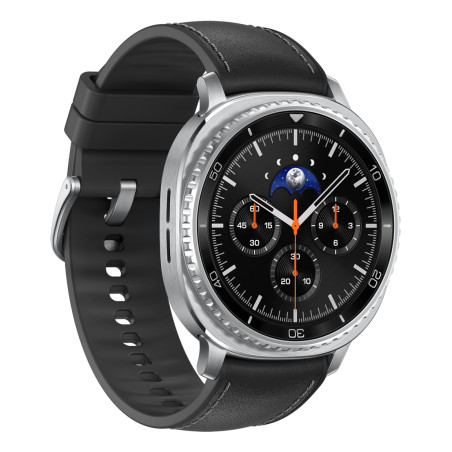 Samsung SM-L500NZKAEUB Galaxy Watch8 Classic (Bluetooth, 46 mm), 3,3 cm (1.3"), AMOLED, Pantalla táctil, 64 GB, GPS