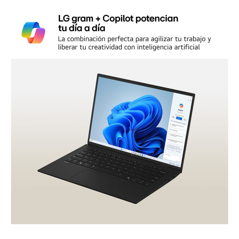 LG 14Z90T-V.AP88B Gram 14Z90T, Intel Core Ultra 7, 35,6 cm (14"), 1920 x 1200 Pixeles, 32 GB, 1 TB, Windows 11 Pro