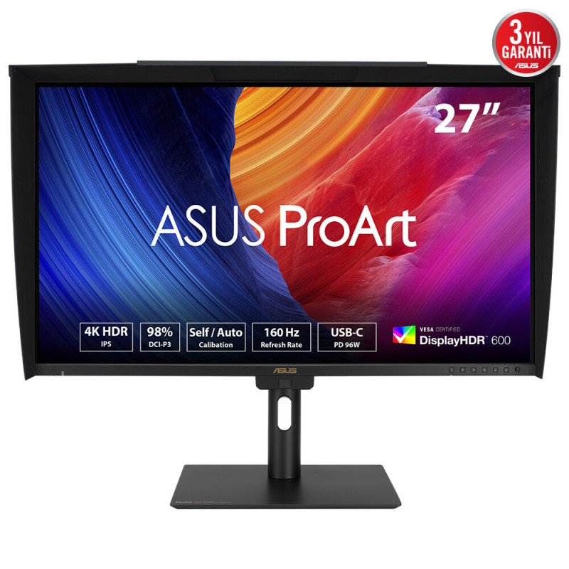 ASUS 90LM04NC-B01K71 ProArt PA27UCGE, 68,6 cm (27"), 3840 x 2160 Pixeles, 4K Ultra HD, LED, 1 ms, Negro