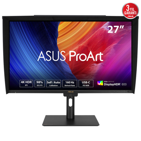 ASUS 90LM04NC-B01K71 ProArt PA27UCGE, 68,6 cm (27"), 3840 x 2160 Pixeles, 4K Ultra HD, LED, 1 ms, Negro