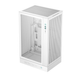 DeepCool R-CH270-WHNDM0-G-1 CH270 Digital WH, Mini Tower, PC, Blanco, micro ATX, Mini-ITX, Acrilonitrilo butadieno estireno